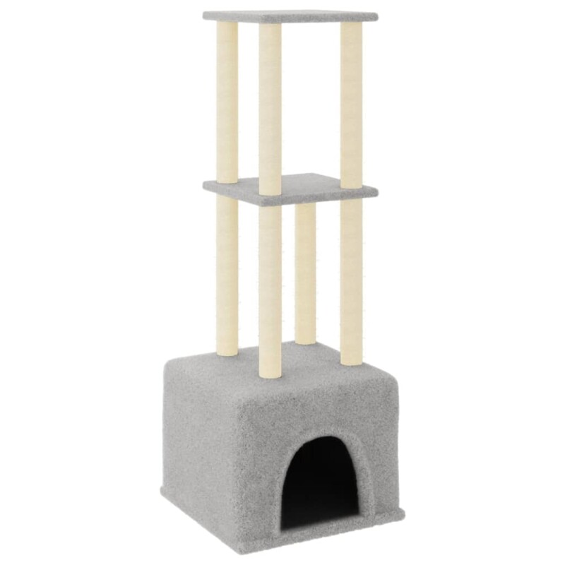 VidaXL Kratzbaum grau