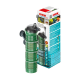 EHEIM Aquaball 180 Aquariumfilter in grün, mit einem modularen Design, mit Verpackung, die Funktionen und Spezifikationen anzeigt.