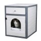 Kerbl Meuble pour Bac à Litière pour chat Ida