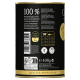 Dose mit 100% Premium-Qualität Katzenfutter, 400g, mit Nährwertangaben: 125 kcal pro 100g, ohne künstliche Zusatzstoffe, Gluten oder Laktose hergestellt.