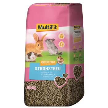 Litière naturelle à base de paille 24 kg