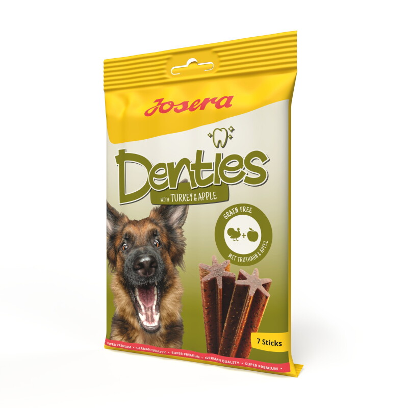 Josera Denties für Hunde Truthahn und Apfel 180 g