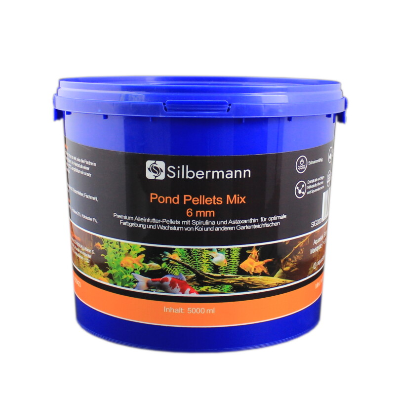 Silbermann Seidenraupen 5 l