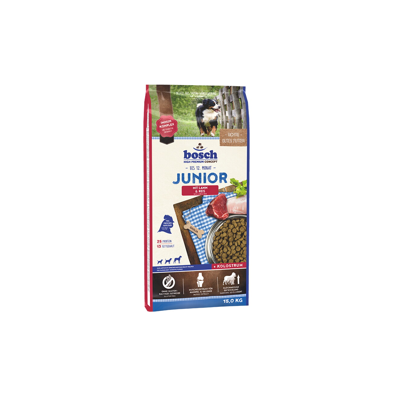 bosch Junior Lamm & Reis 15 kg