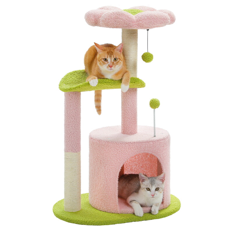 Pawz Road Kratzbaum 84cm Kaktus Katzenbaum Sisalstamm
