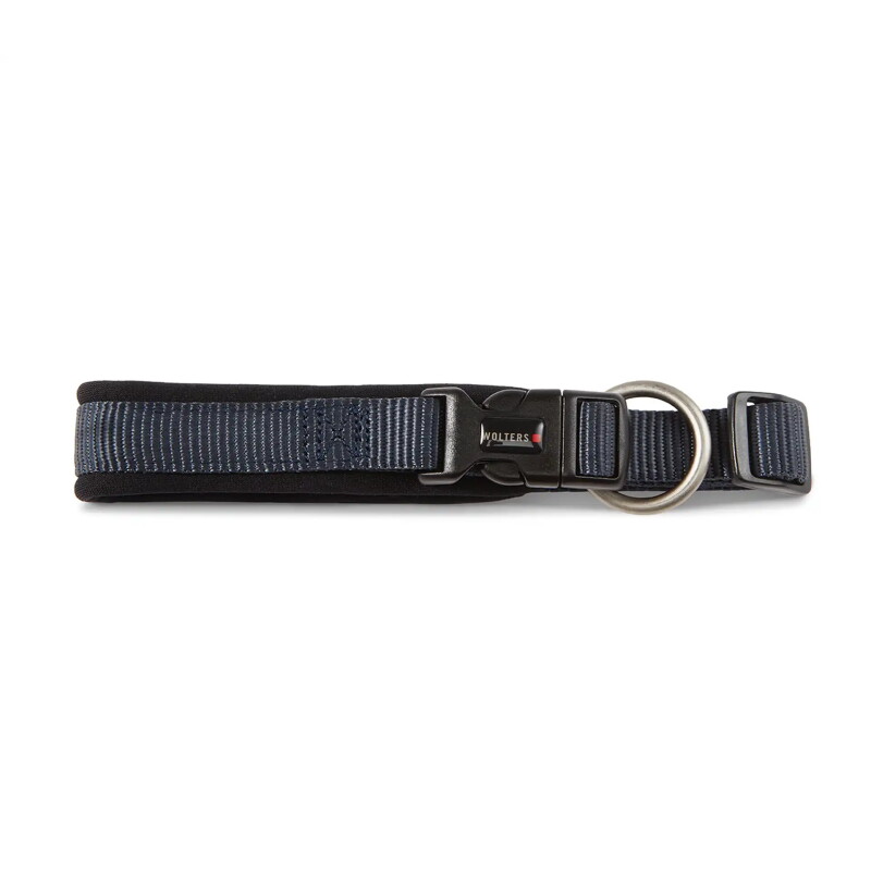 Wolters Professional Comfort Halsband extra-breit schwarz/ graphit S