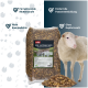 PANTO Schaf- & Lämmermüsli 15 kg, Schaf und Futter; Text: 'für laktierende Mutterschafe'; 'energiereich'; 'fördert Pansen'; 'ohne Zusatzkupfer'