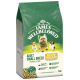 James Wellbeloved Adult Small Breed Hundefutterbeutel, reich an Truthahn & Reis, hypoallergen, 1,5 kg, mit Bildern von drei kleinen Hunden.