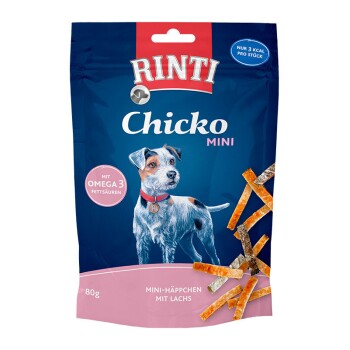Chicko Mini Häppchen mit Lachs 12x80g