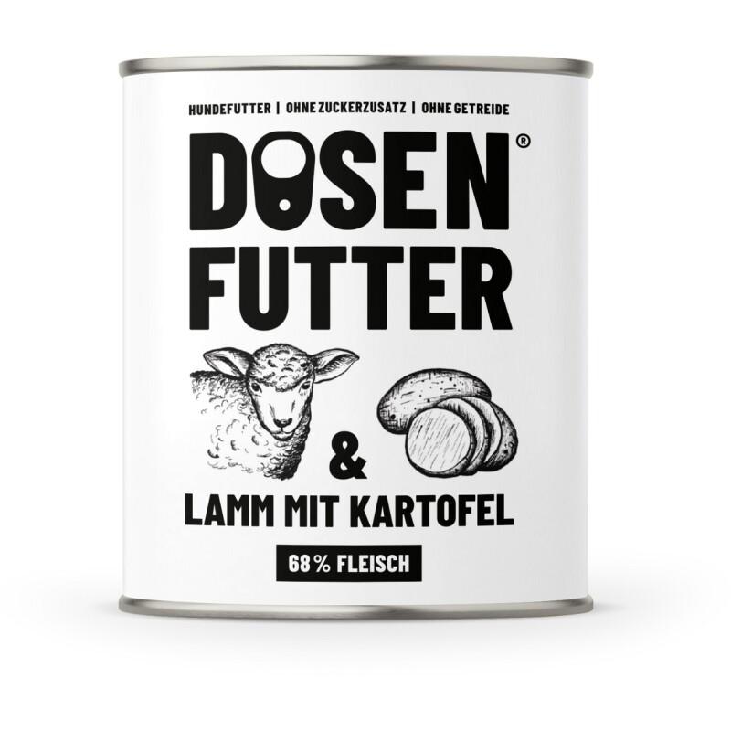 SCHNAUZE & CO. 6x800g LAMM & KARTOFFEL