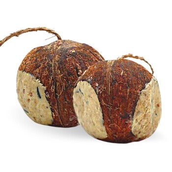 Gefüllte Kokosnuss mit Löchern 2x4 Stück