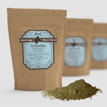 Floh & Zeckenkräuter für Hunde – Kribbelfrei 500g