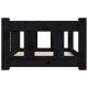 Hundebett Massivholz Kiefer schwarz/ braun 45,5 cm, 28 cm, 55,5 cm