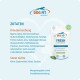 Dog Fit 'FRESH oral hygiene' Beutel und Logo neben einer deutschen Zutatenliste mit Titel 'ZUTATEN Kräutermischung'.