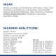 Lista składników karmy dla zwierząt i analiza wartości odżywczych w języku polskim, szczegółowo opisująca zawartość białka, tłuszczu, błonnika i witamin.
