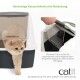 Katzentoilette mit Dach und Airsift-Filtersystem - Jumbo