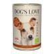 Dog`s Love BIO 6x400g Rind mit Reis, Apfel & Zucchini