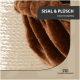 Nahaufnahme eines Haustierprodukts, das eine Kombination aus Sisal und Plüschmaterialien zeigt, mit der Aufschrift "SISAL & PLÜSCH" und dem Text "robust & langlebig."