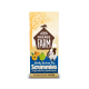 Tiny Friends Farm Gerty Guinea Pig Scrummies with apple, strawberry, apricot & banana, 4.2oz/120g, image of guinea pig and treats.