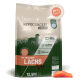 Reavet HYPOCONCEPT Adult Hundefutterbeutel "Mit frischem Lachs" 12,5 kg mit Hundesilhouette, Kroketten und Lachsfilet