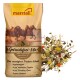 15 kg Sack von marstall Getreidefrei-Mix Pferdefutter mit galoppierenden Pferden, getreidefrei, hochwertiges Protein und Timothy-Gras.