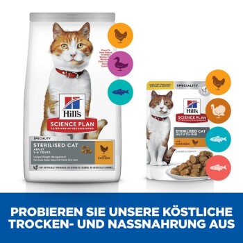 Feline Science Plan Young Adult Sterilised Thunfisch 2x10 kg