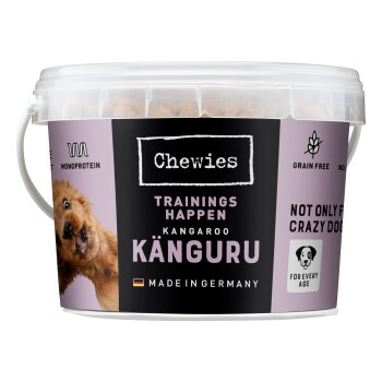 Chewies Trainings-Happen Monoprotein-Snack 300g Känguru