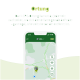 Smartphone zeigt eine GPS-App für Haustiere, mit einer Karte und einem Standortmarker für eine Katze namens Mila, beschriftet mit "Ortung."