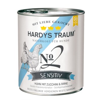 Hardys Traum Sensitiv 6x800g No. 2 Huhn