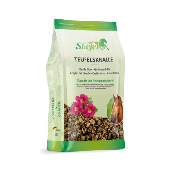 1 kg Tüte Stiefel Teufelskralle (Teufelskralle) pflanzliches Ergänzungsmittel für Pferde, das die Gesundheit des Bewegungsapparates fördert.