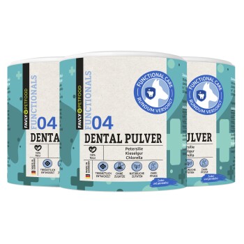 FAVLY Petfood DENTAL Pulver 3×250 g