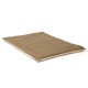 gepolsterte Wendedecke Bristol beige XXL