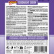 DeliBest „GOODNIGHT GOODY“ Katzensnack‑Etikett, violette Verpackung mit Zutatenblock, 100 g Gewicht und Barcode.