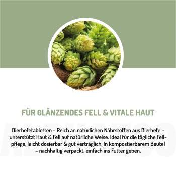 Susanne H. lobt Tierprodukte für ihren Australian Shepherd, Barney, und bemerkt eine bessere Fell- und Hautgesundheit. Bewertung: 4,8/5 aus 7.191 Bewertungen.