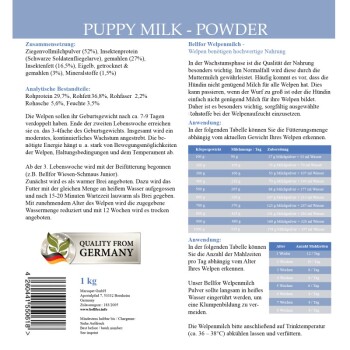 Pulver Welpenmilch - 1 kg