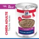 Boîte de nourriture pour chien Hill's Science Plan : pâté en terrine au bœuf Mature Adult 7+ ; étiquettes 'Chien Adulte', 'Recette saine'