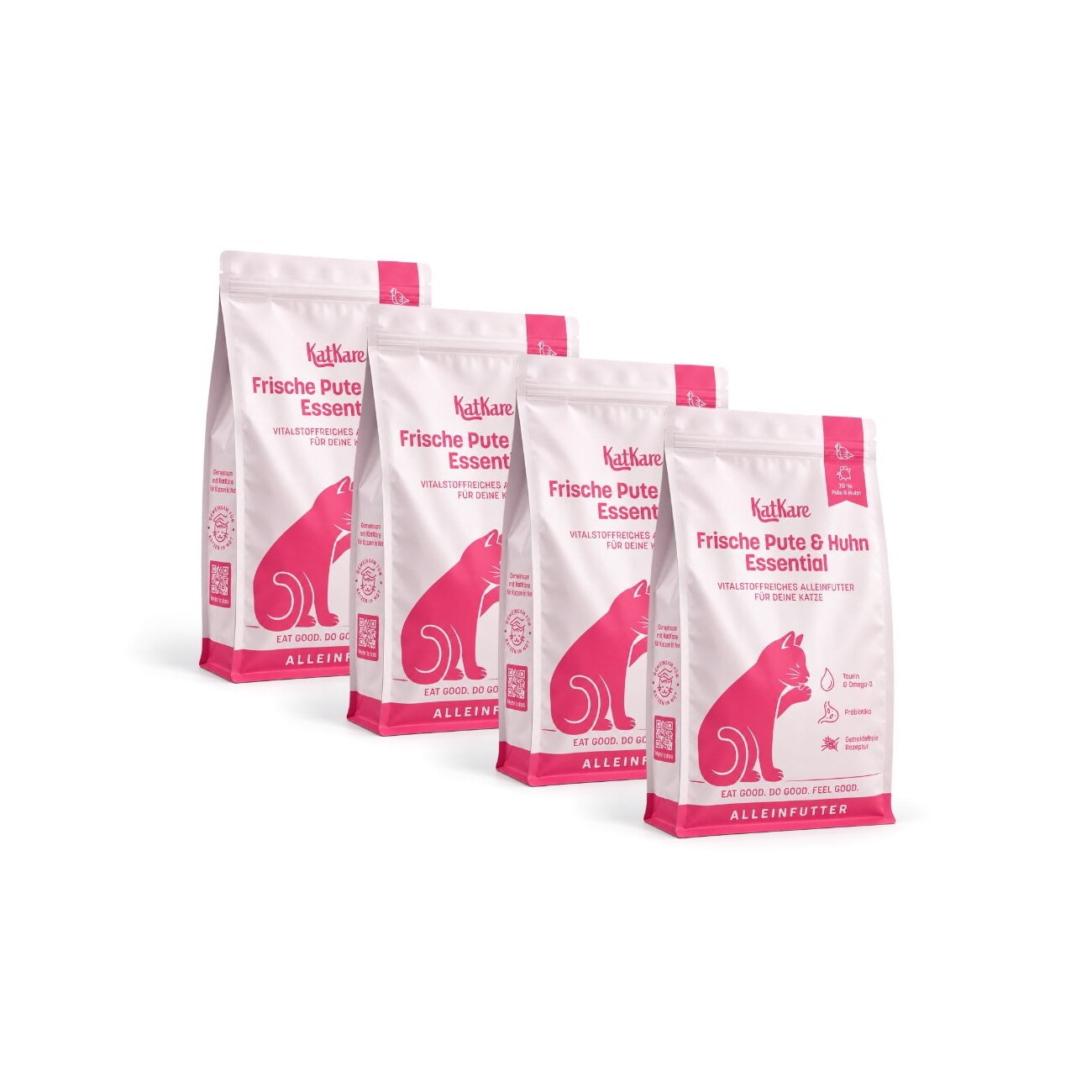 KatKare Pute & Huhn Essential 4x6 kg