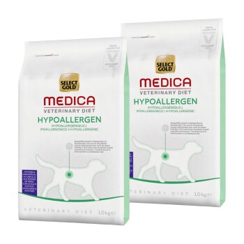SELECT GOLD Medica Hypoallergen Pferd 2×10 kg