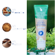 Natürliche Gastrointestinalpaste für Katzen, mit Probiotika, Ulmenrinde und Flohsamen, in einer grünen und beigen Tube.