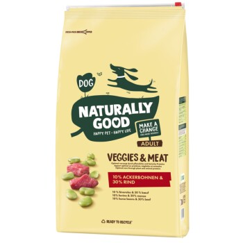 Naturally Good Veggies & Meat Orge & Bœuf Adult 12 kg