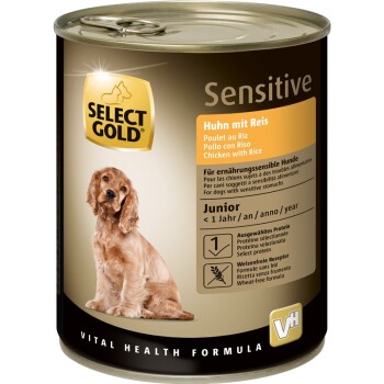 SELECT GOLD Sensitive Junior Huhn & Reis 6×800 g