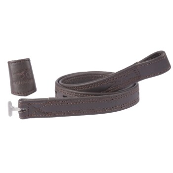 Slimline Mono Steigbügelriemen braun 60 cm