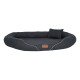 TIFFANY Couture - Orthopädisches Hundebett anthrazit 1,15 m, 20 cm, 90 cm