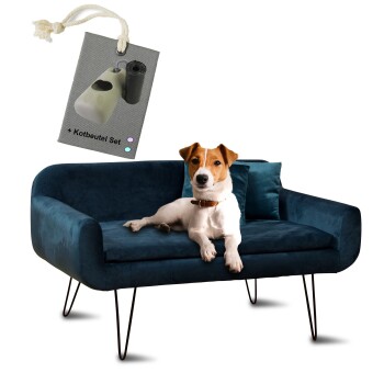 Hundesofa Hundecouch "San Diego" Samt