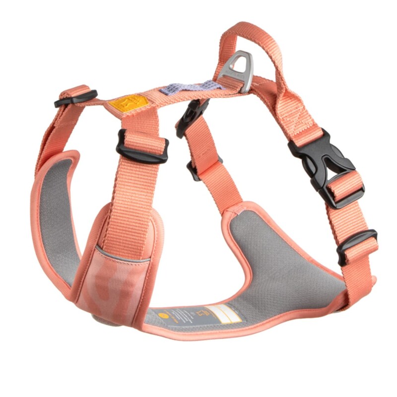 Woolly Wolf Geschirr Roam Salmon Pink Xs