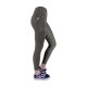 Kinder-Reithose Palm Beach Full Grip grau 1,4 m