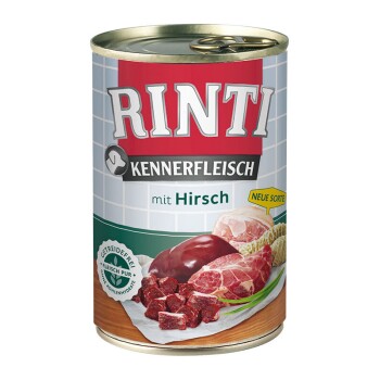 Rinti Kennerfleisch 24x400g Hirsch