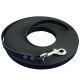 bio-leine ab 35 kg Biothane Schleppleine schwarz 5 m
