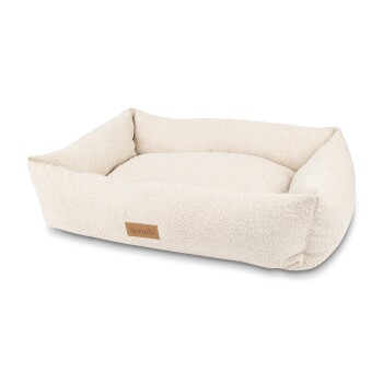 Hundebett BOUCLE elfenbein XL