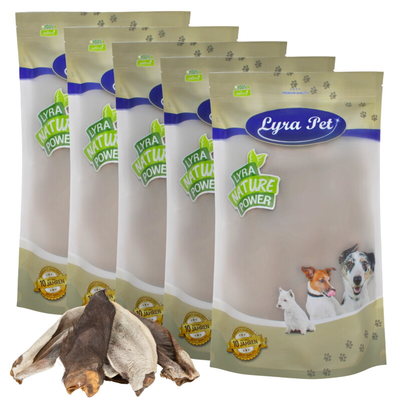 Lyra Pet Pferdeohren mit Fell 3 kg